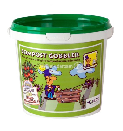 COMPOST GOBBLER KOMPOSTĒŠANAS LĪDZEKLIS 0,5 KG