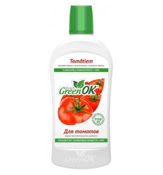 GREENOK TOMĀTU MĒSLOJUMS BIO+NPK 750 ML