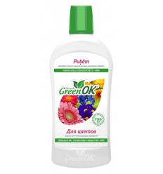 GREENOK PUĶU MĒSLOJUMS BIO+NPK 750 ML