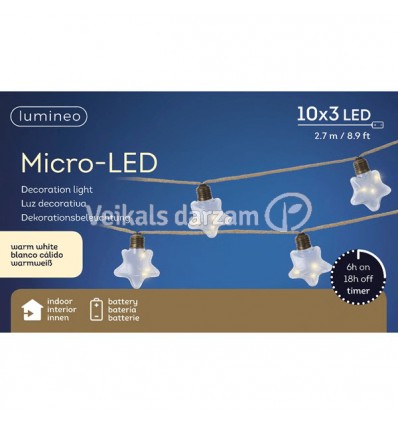 VIRTENE AR 30LED 485115 270CM 1GAB.