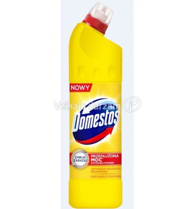 DOMESTOS BIEZS DEZINFICĒJOŠS TĪRĪŠANAS LĪDZEKLIS CITRUS FRESH 750 ML