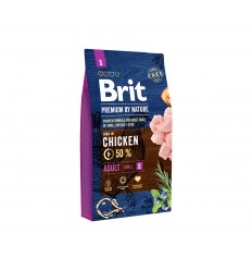 BRIT PREMIUM NATURE ADULT SMALL 3KG SUŅIEM