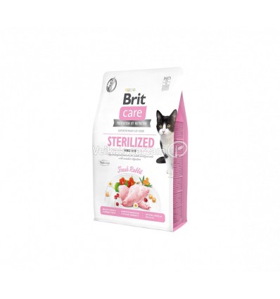 BRIT CARE STERILIZED SENSITIVE 2KG KAĶIEM