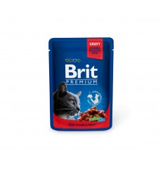 BRIT PREMIUM BEEF STEW 100G KAĶIEM