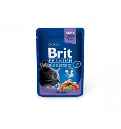 BRIT PREMIUM COD FISH 100G KAĶIEM