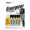 BATERIJAS ENERGIZER AAA, LR03, 4 GAB.