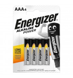 BATERIJAS ENERGIZER AAA, LR03, 4 GAB.