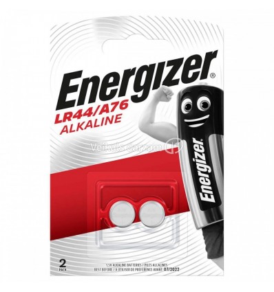 BATERIJAS ENERGIZER LR44, 2 GAB.