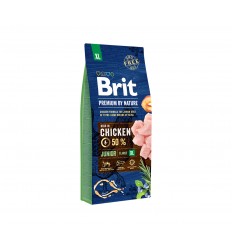 BRIT PREMIUM NATURE JUNIOR XL 15KG SUŅIEM