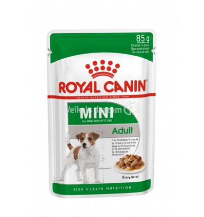 ROYAL CANIN SHN WET 85Gx12 MINI ADULT SUŅIEM