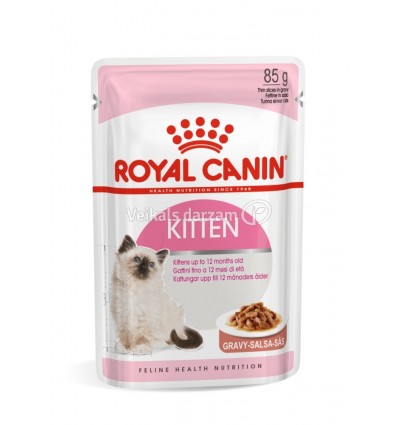 ROYAL CANIN FHN WET 85Gx12 KITTEN INSTINCTIVE IN GRAVY KAĶĒNIEM