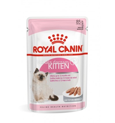 ROYAL CANIN FHN WET 85Gx12 KITTEN INSTINCTIVE LOAF KAĶĒNIEM