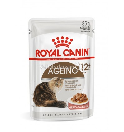 ROYAL CANIN FHN WET 85Gx12 AGEING+12 IN GRAVY KAĶIEM