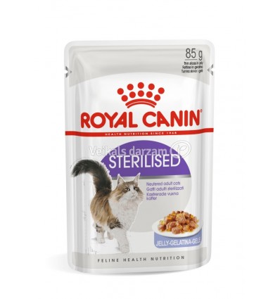 ROYAL CANIN FHN WET 85Gx12 STERILISED IN JELLY KAĶIEM