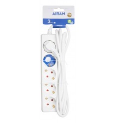 AIRAM PAGARINĀTĀJS 5-WAY EXTENSION CORD 3M