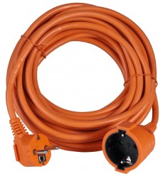 AIRAM PAGARINĀTĀJS 1-WAY EXT.CORD ORANGE IP20 10M