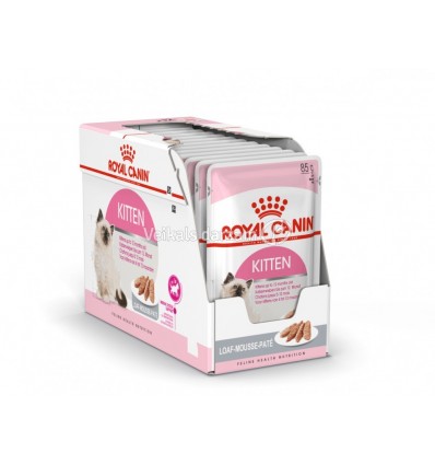 ROYAL CANIN FHN WET 85Gx12 KITTEN INSTINCTIVE LOAF KAĶĒNIEM