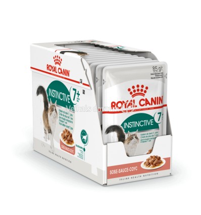 ROYAL CANIN FHN WET 85Gx12 INSTINCTIVE +7 IN GRAVY KAĶIEM