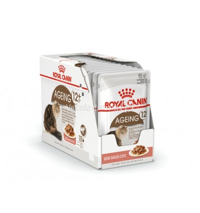 ROYAL CANIN FHN WET 85Gx12 AGEING+12 IN GRAVY KAĶIEM