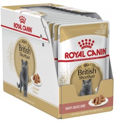 ROYAL CANIN FBN WET 85Gx12 BRITISH SHORTHAIR KAĶIEM