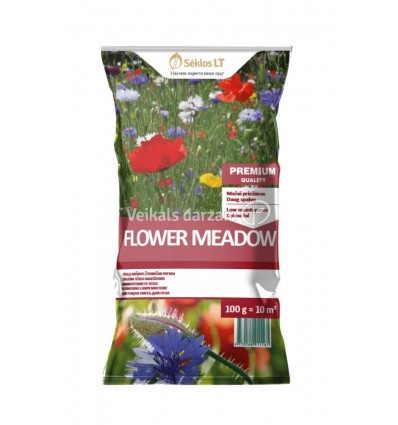 ZĀLIENA SĒKLU MAISĪJUMS FLOWER MEADOW 0,1KG