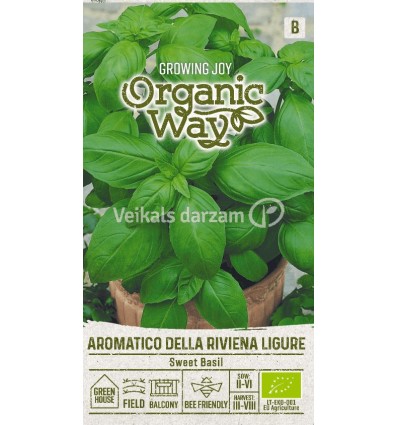 BAZILIKI AROMATICO DELLA RIVIERA LIGURE