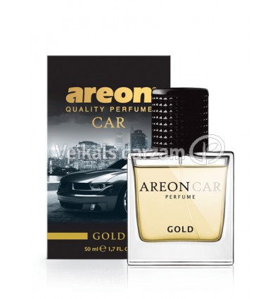 AREON GAISA ATSVAIDZINĀTĀJS CAR PERFUME - GOLD 50ML