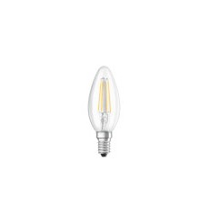 LED SPULDZE 4W/827, E14, FILAMENTA, SVECĪTE OSRAM