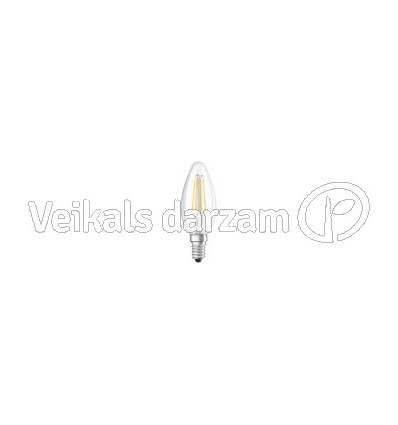 LED SPULDZE 4W/827, E14, FILAMENTA, SVECĪTE OSRAM