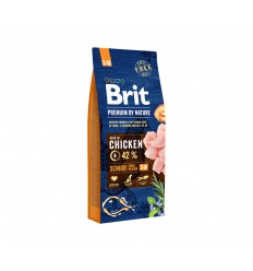 BRIT PREMIUM BY NATURE SENIOR S/M 15KG SUŅIEM