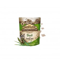 CARNILOVE PATE DUCK WITH TIMOTHY GRASS 300G SUŅIEM