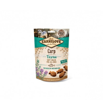 CARNILOVE SNACK CARP THYME 200G SUŅIEM