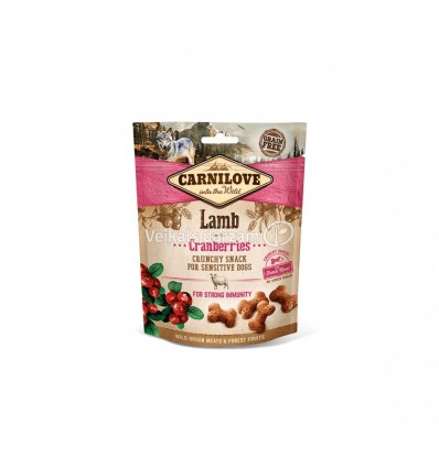 CARNILOVE SNACK LAMB CRANBERRIES 200G SUŅIEM