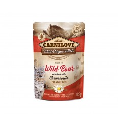 CARNILOVE WILD BOAR CHAMOMILE 85G KAĶIEM