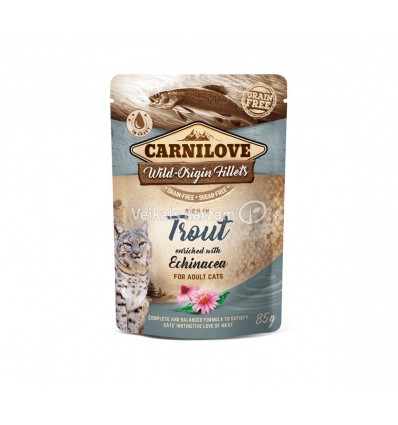 CARNILOVE TROUT ECHINACEA 85G KAĶIEM