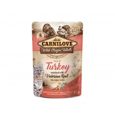 CARNILOVE TURKEY VALERIANA 85G KAĶIEM