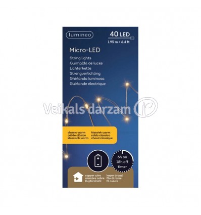 VIRTENE 483635 195CM 40LED