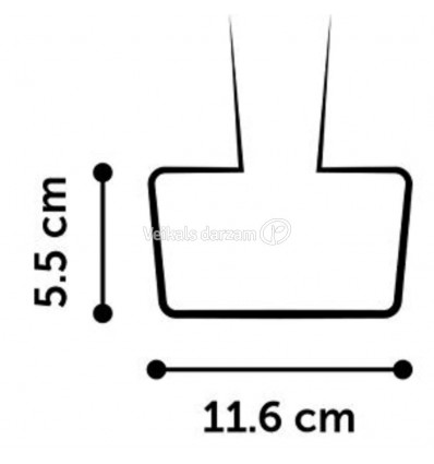 LIELA SUKA COMFORT L 11,6X5,5CM AR IZLIEKTIEM SARIŅIEM FL517727