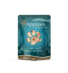 APPLAWS TUNA FILLET WITH WHOLE ANCHOVY KONSERVI 70G KAĶIEM 8006ML-A