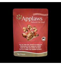 APPLAWS TUNA FILLET WITH PACIFIC PRAWN KONSERVI 70G KAĶIEM 8008ML-A