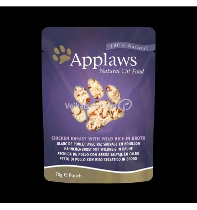 APPLAWS CHICKEN BREAST & WILD RICE KONSERVI 70G KAĶIEM 8007ML-A