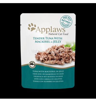 APPLAWS TUNA WITH MACKEREL IN JELLY KONSERVI 70G KAĶIEM 8255ML-A