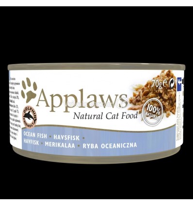 APPLAWS OCEAN FISH KONSERVI 70G KAĶIEM 1005NE-A