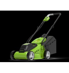 GREENWORKS ZĀLES PĻĀVĒJS 33cm GD24LM33 BEZ AKUMULATORA