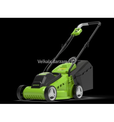 GREENWORKS ZĀLES PĻĀVĒJS 33cm GD24LM33 BEZ AKUMULATORA