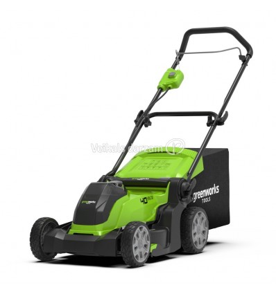 GREENWORKS ZĀLES PĻĀVĒJS 41cm G40LM41 BEZ AKUMULATORA