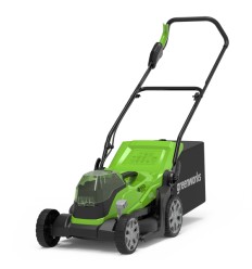 GREENWORKS ZĀLES PĻĀVĒJS 36 CM G24X2LM36 BEZ AKUMULATORA