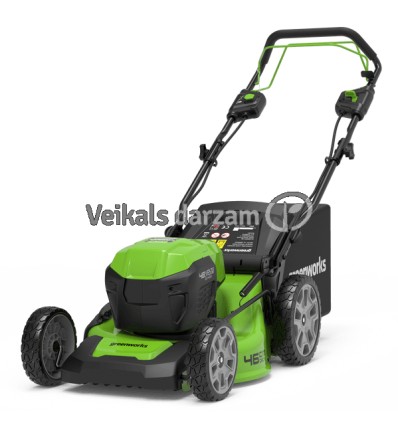 GREENWORKS ZĀLES PĻĀVĒJS 46CM GD24X2LM46SP BEZ AKUMULATORA