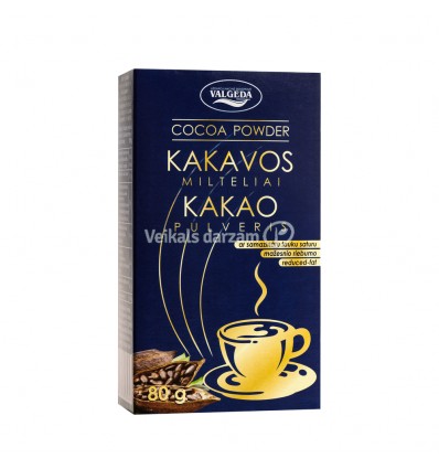 KAKAO PULVERIS KASTĪTĒ 80G