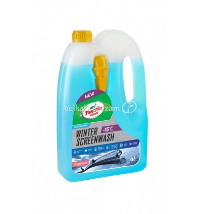 TURTLE WAX VĒJSTIKLA ŠĶIDRUMS 4L -15°C